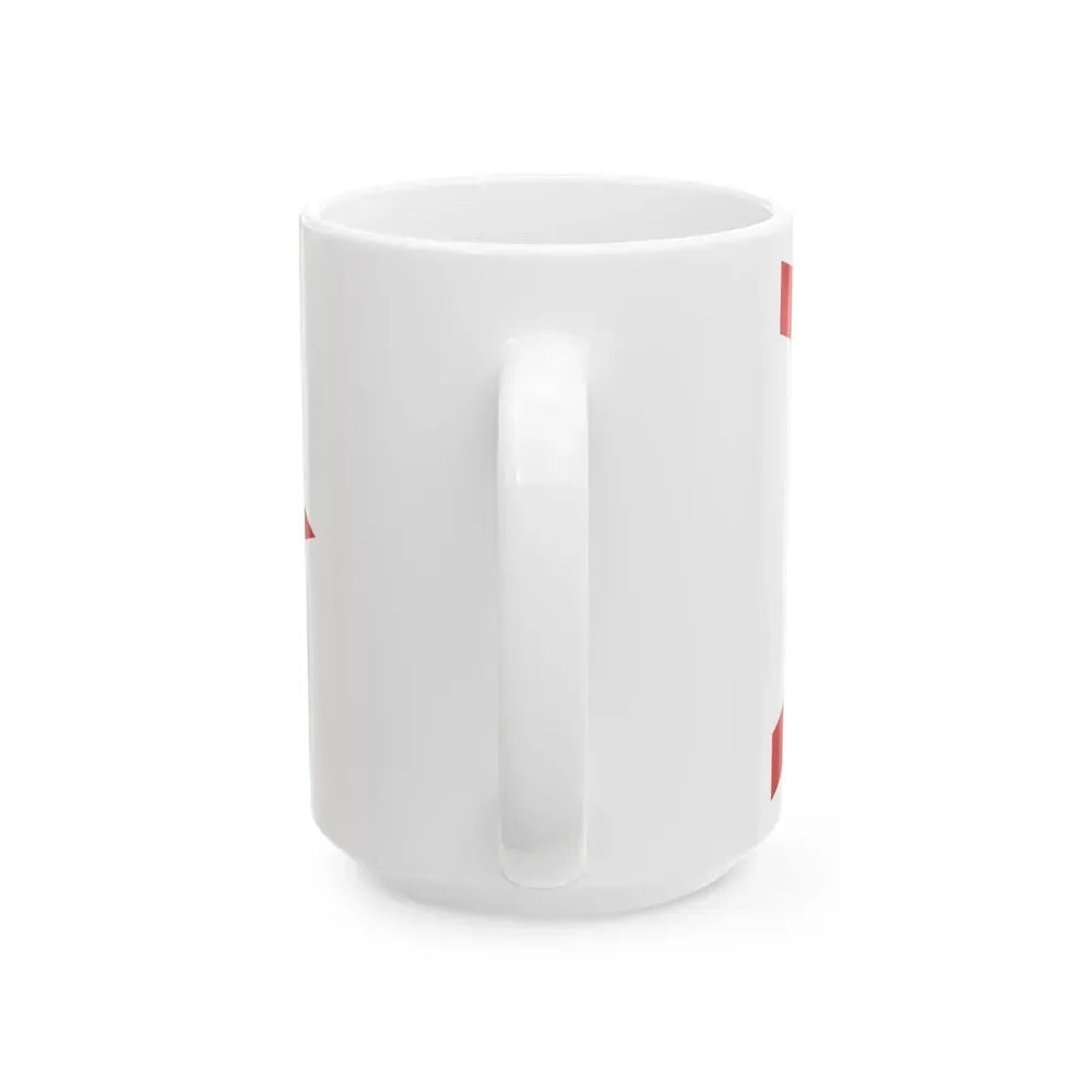Burgee of Florida YC (United States) White Coffee Mug - Go Mug Yourself