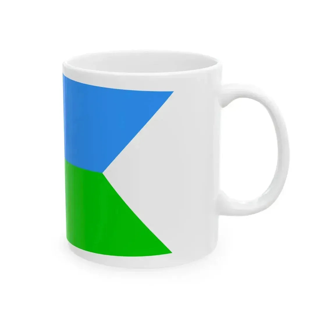Burgee of Helsingfors Segelklubb motorboats (Finland) White Coffee Mug - Go Mug Yourself