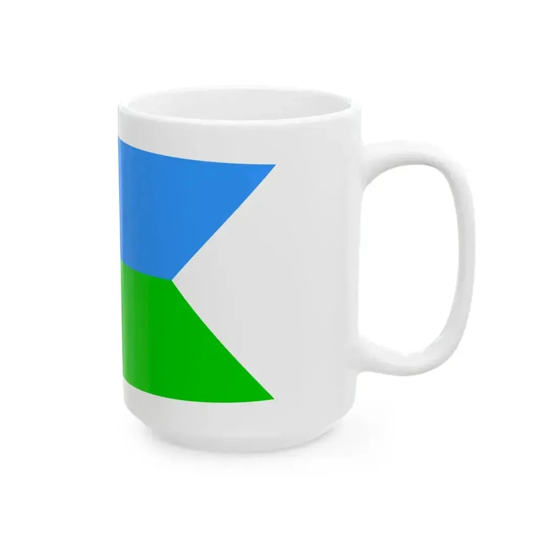 Burgee of Helsingfors Segelklubb motorboats (Finland) White Coffee Mug - Go Mug Yourself