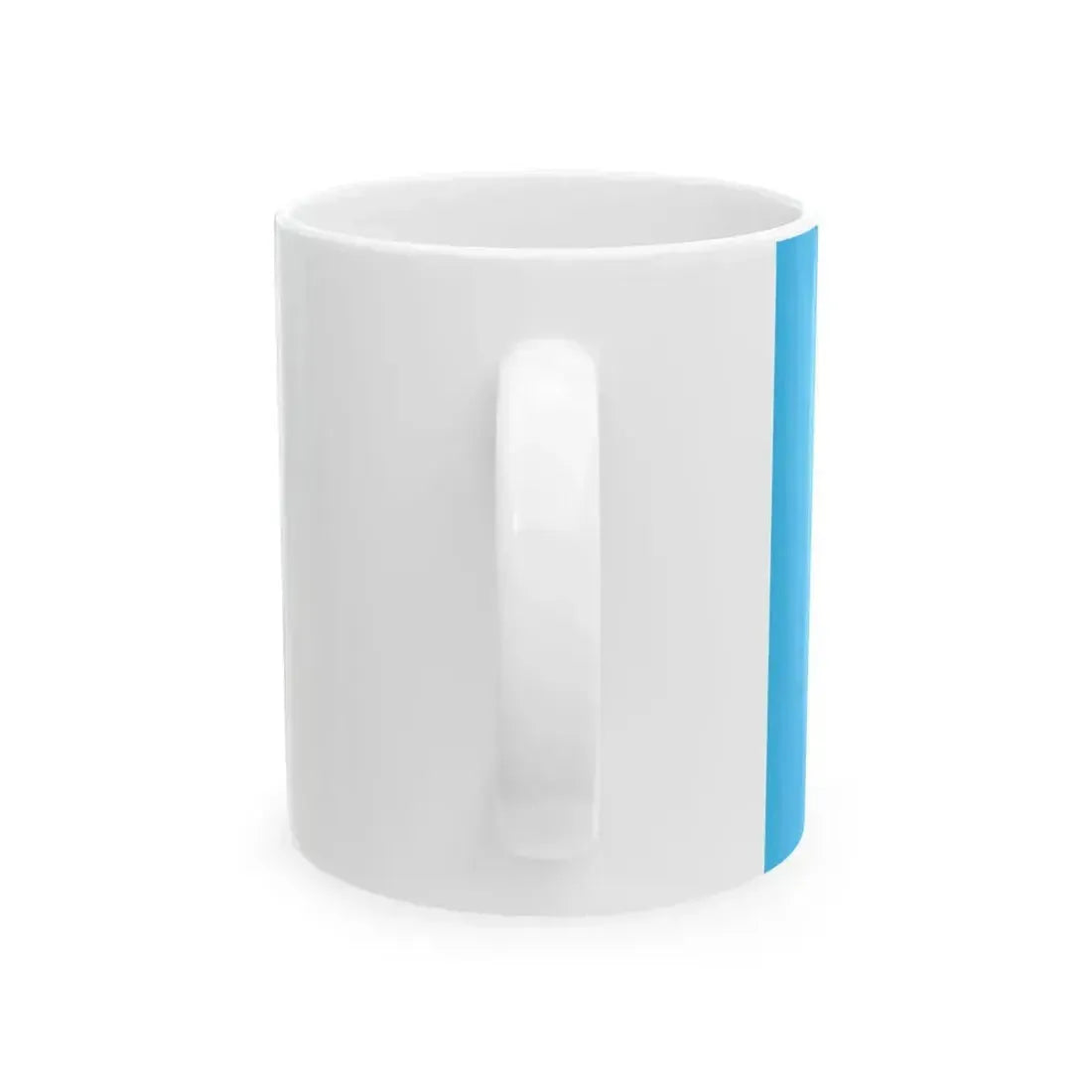 Burgee of Hofstade Zeilclub (Belgium) White Coffee Mug - Go Mug Yourself