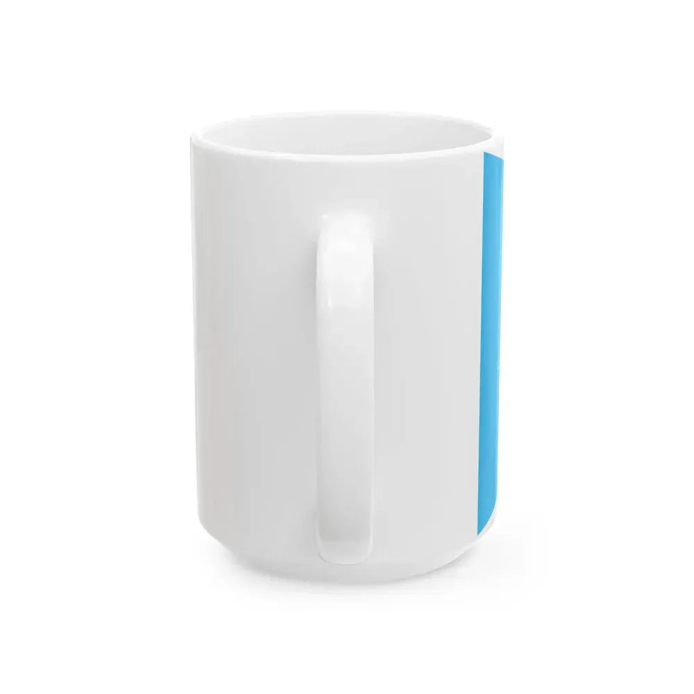 Burgee of Hofstade Zeilclub (Belgium) White Coffee Mug - Go Mug Yourself