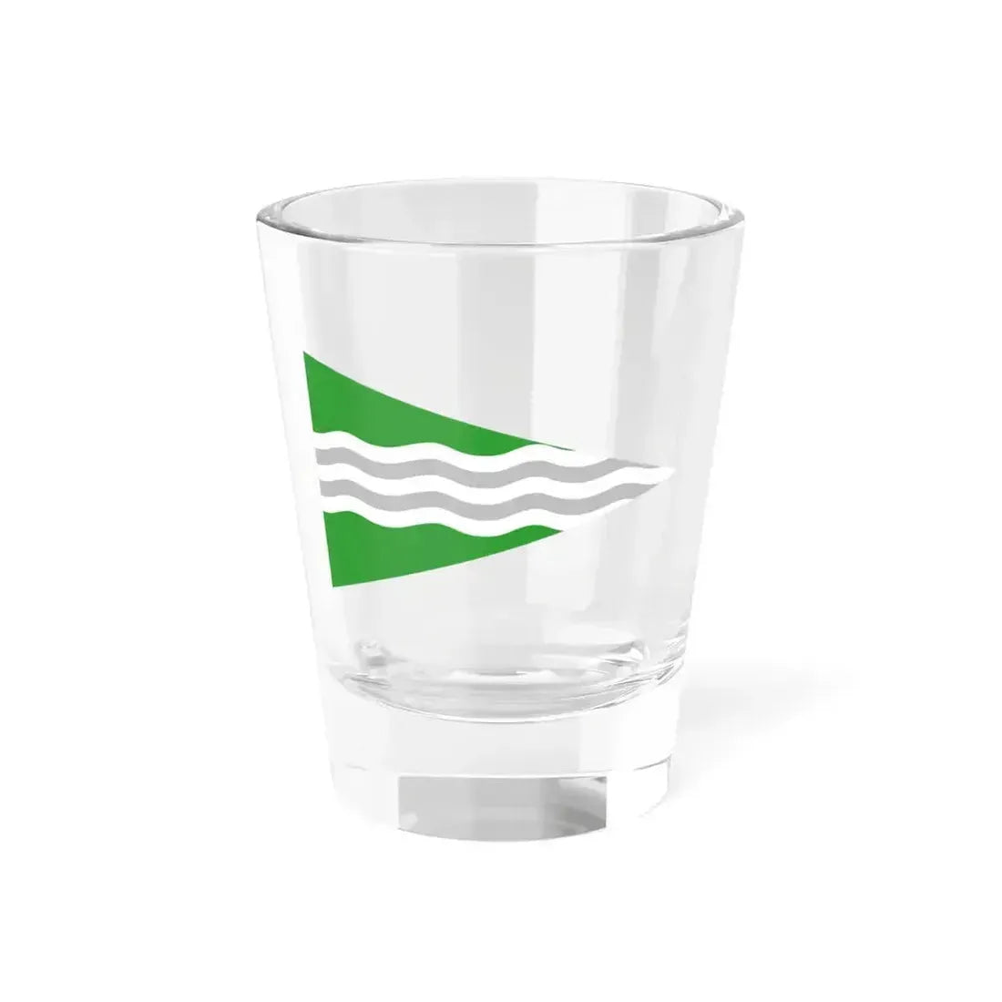 Burgee of Inland Waterways Association of Ireland (Ireland) Shot Glass 1.5oz 1.5oz - Go Mug Yourself