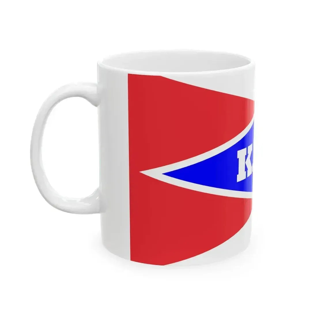 Burgee of Kansai YC (Japan) White Coffee Mug - Go Mug Yourself