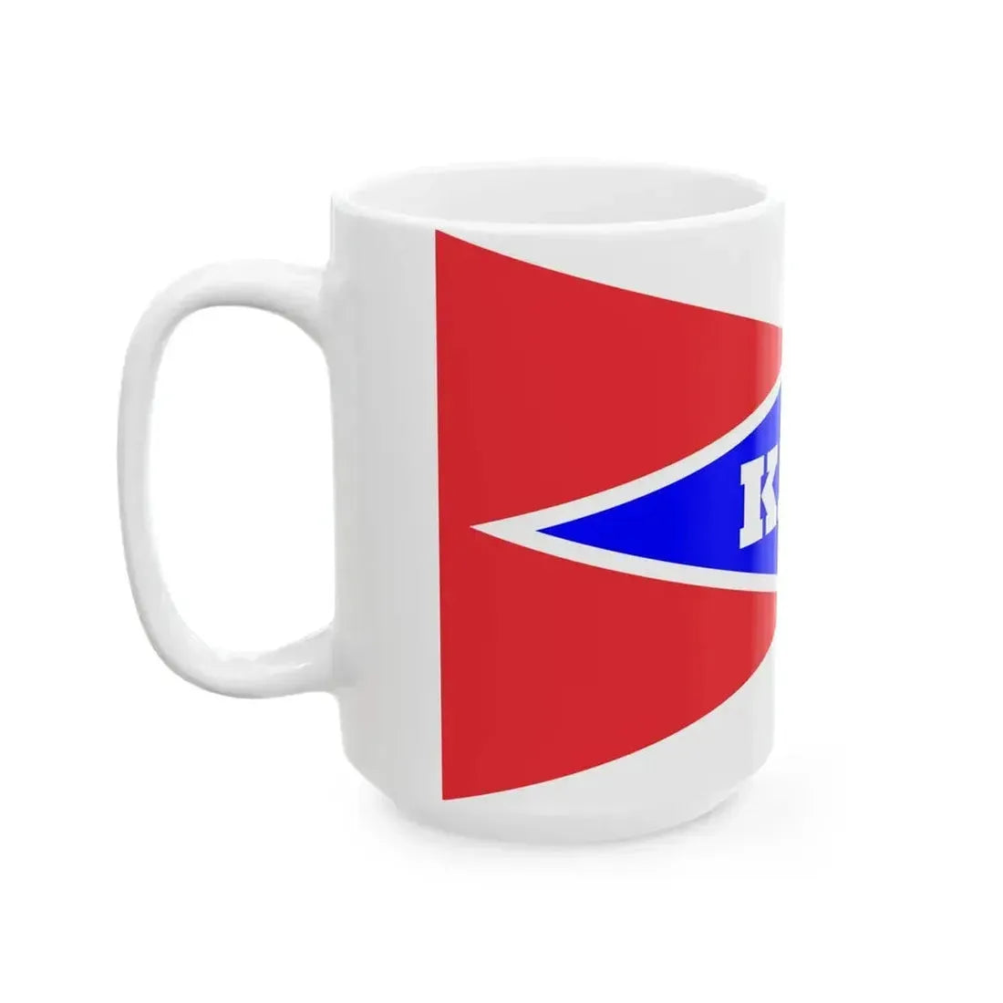 Burgee of Kansai YC (Japan) White Coffee Mug - Go Mug Yourself