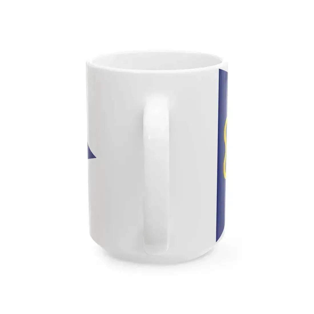 Burgee of Key Biscayne YC (United States) White Coffee Mug - Go Mug Yourself