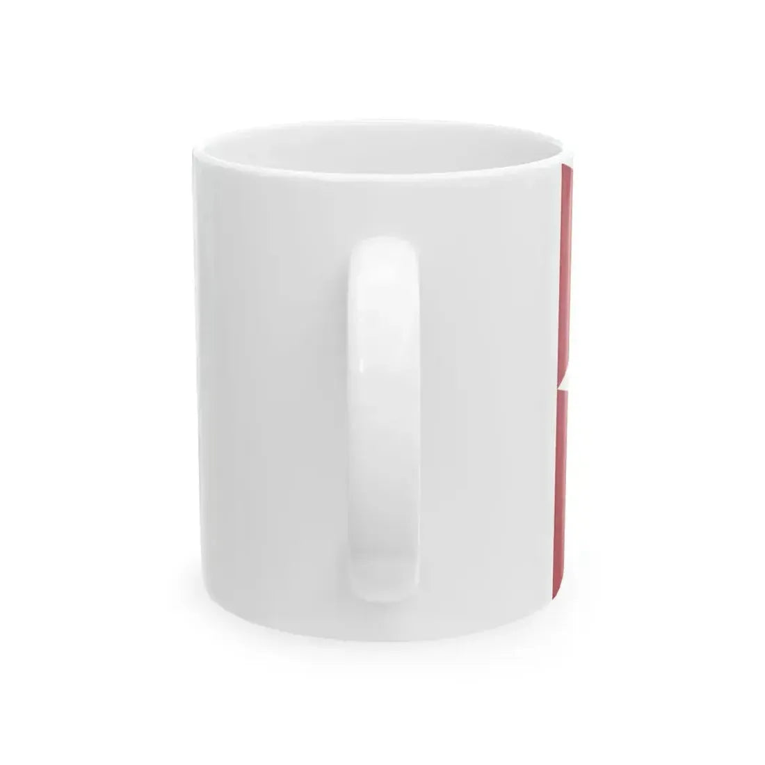 Burgee of Koninklijke Dordrechtse Roei- en Zeilvereeniging (Netherlands) White Coffee Mug - Go Mug Yourself