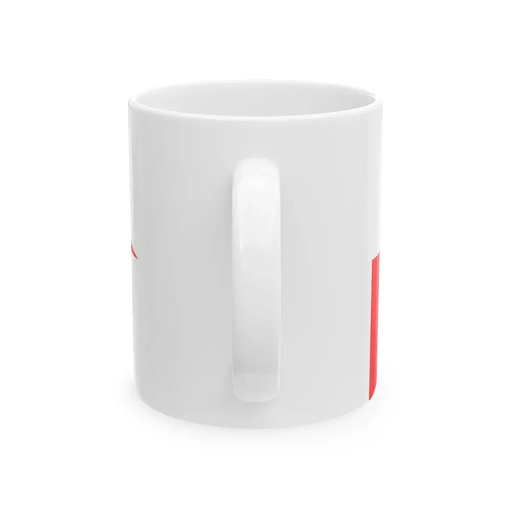 Burgee of Koninklijke Liberty YC (Belgium) White Coffee Mug - Go Mug Yourself