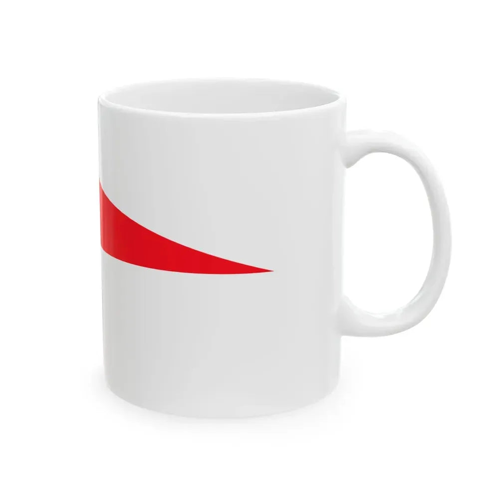 Burgee of Koninklijke Liberty YC (Belgium) White Coffee Mug - Go Mug Yourself