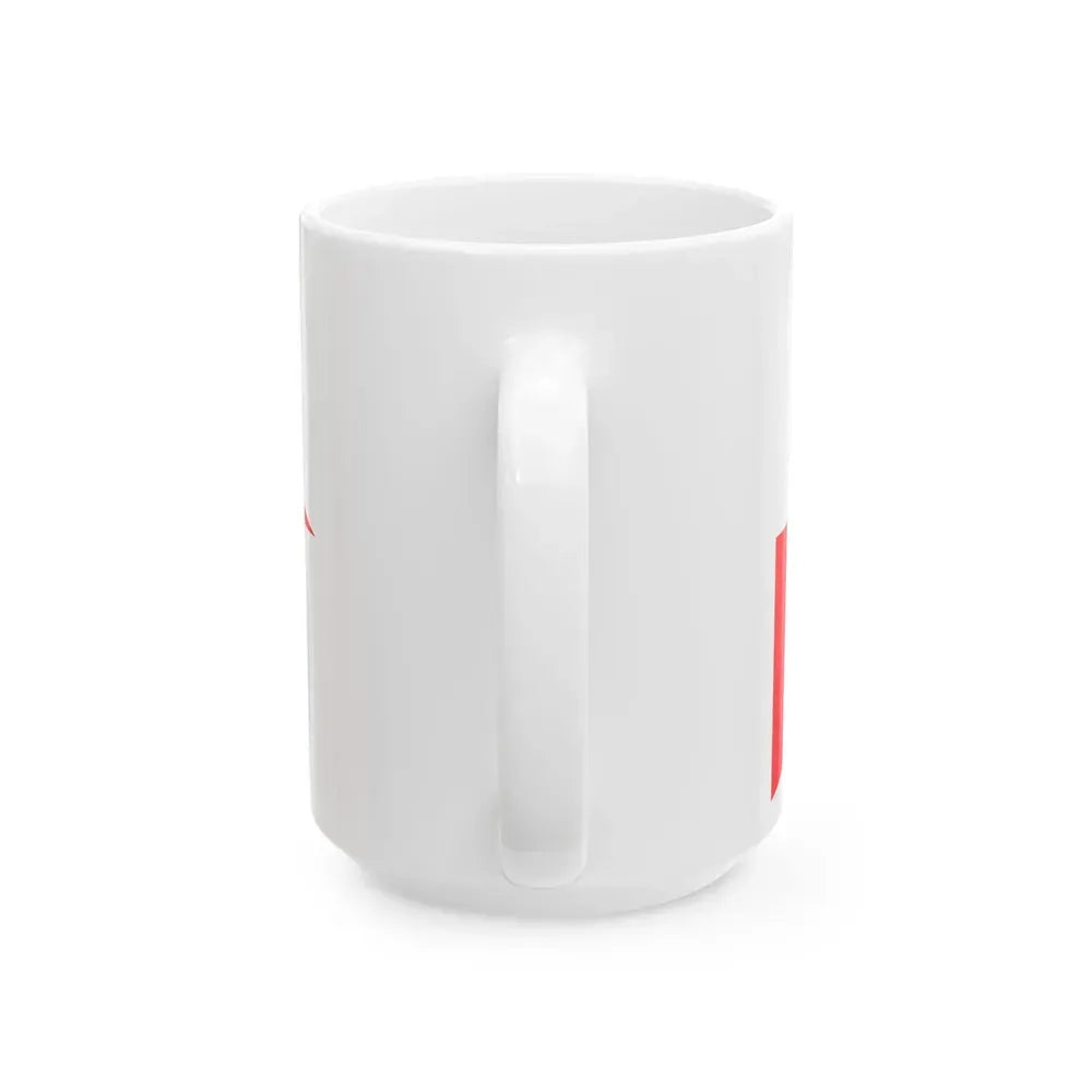 Burgee of Koninklijke Liberty YC (Belgium) White Coffee Mug - Go Mug Yourself