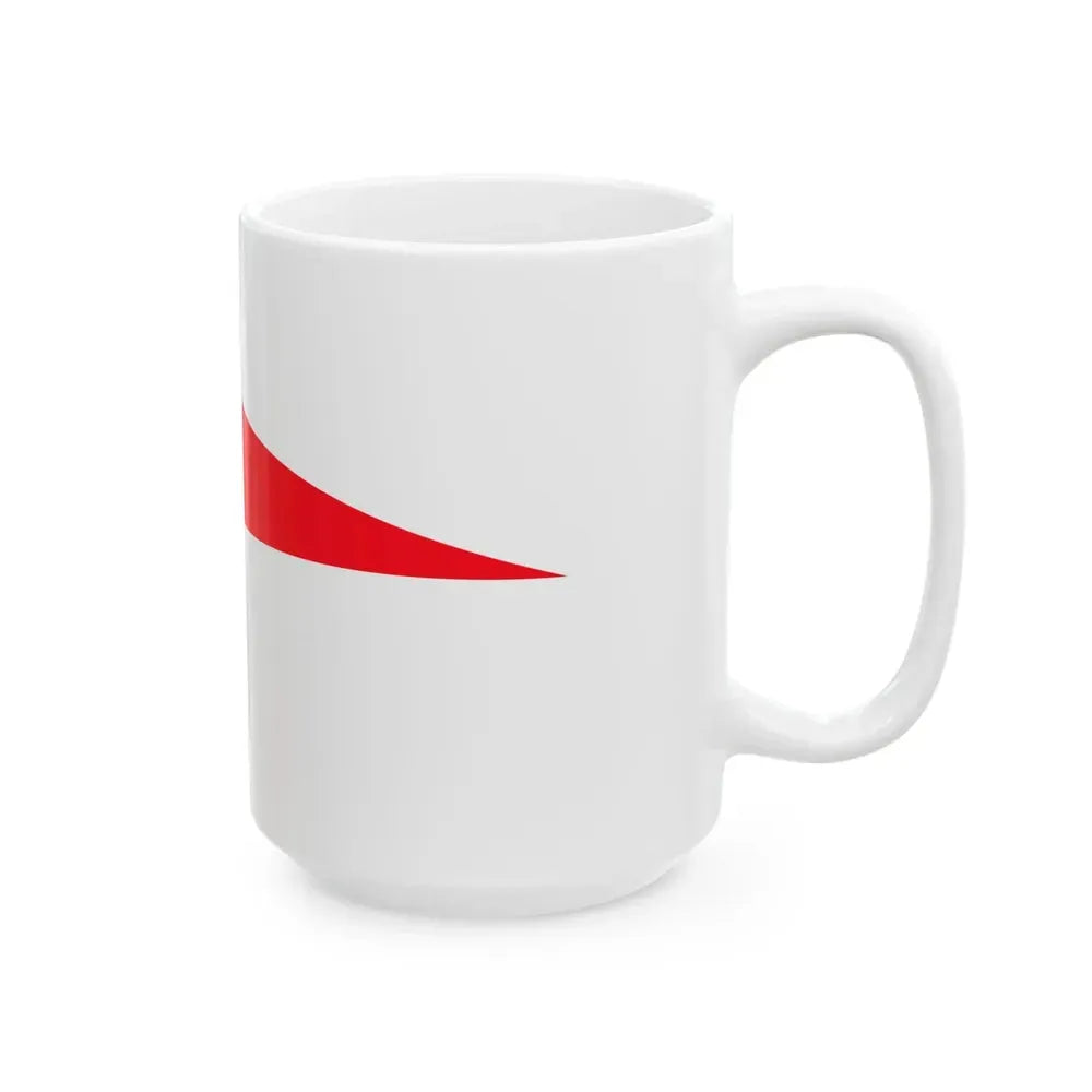 Burgee of Koninklijke Liberty YC (Belgium) White Coffee Mug - Go Mug Yourself