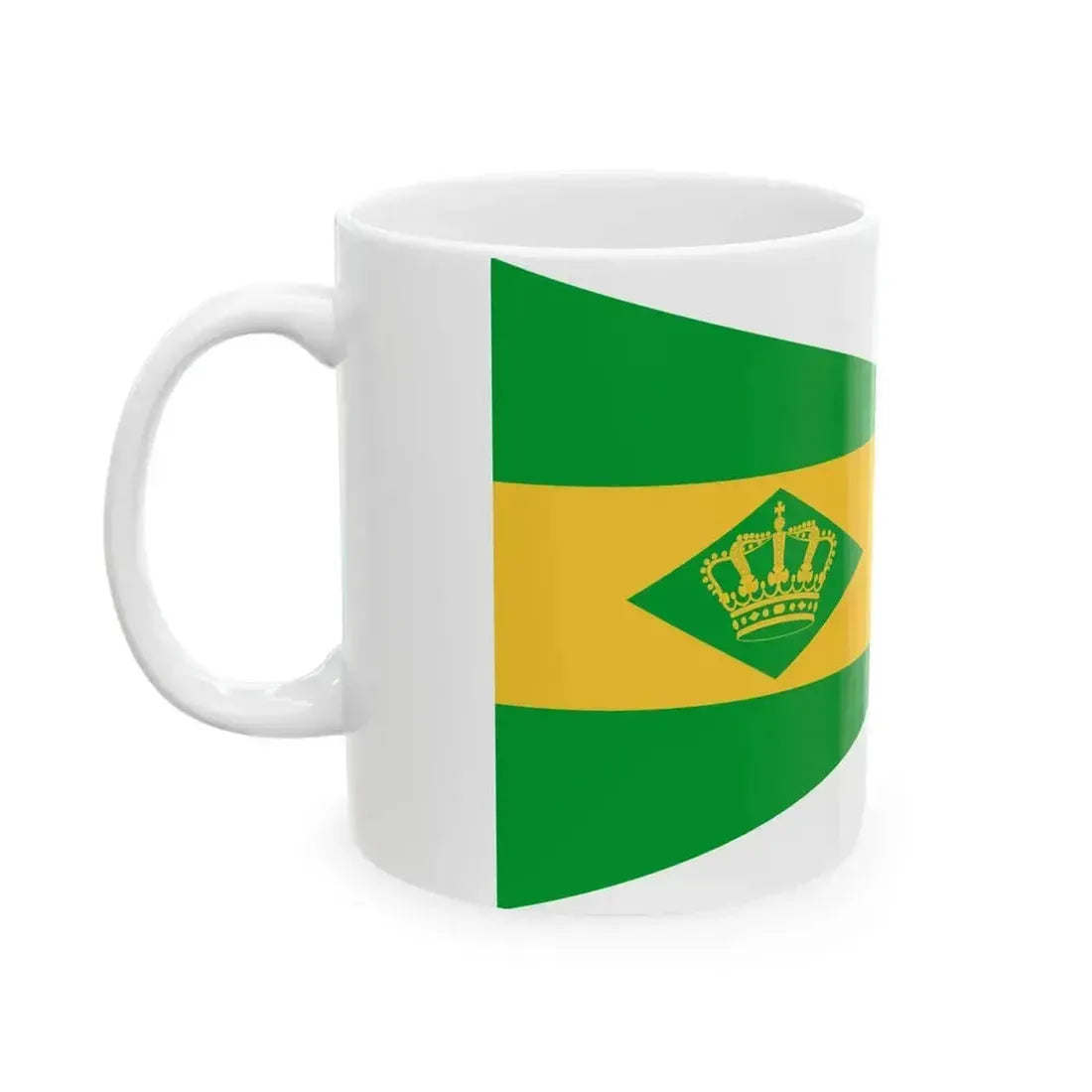 Burgee of Koninklijke Watersport Vereeniging Loosdrecht (Netherlands) White Coffee Mug - Go Mug Yourself