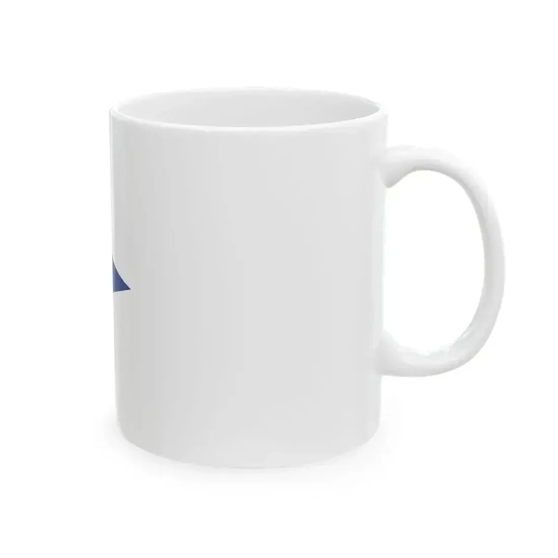Burgee of Koninklijke Watersportvereniging De Kaag (Netherlands) White Coffee Mug - Go Mug Yourself