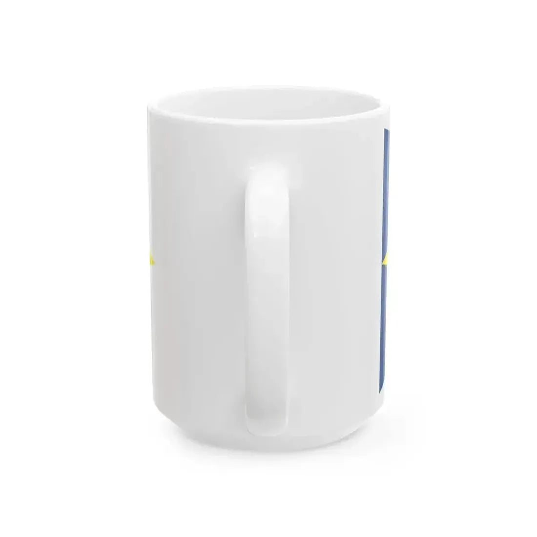 Burgee of Koninklijke Yacht Club Nieuwpoort (Belgium) White Coffee Mug - Go Mug Yourself