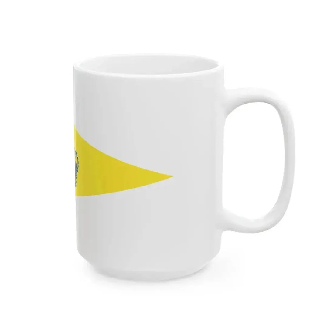 Burgee of Koninklijke Yacht Club Nieuwpoort (Belgium) White Coffee Mug - Go Mug Yourself