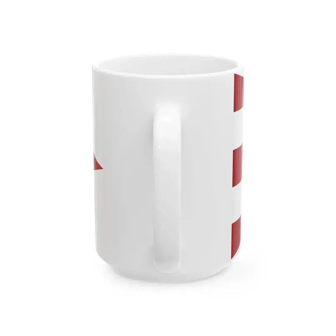 Burgee of Koninklijke Zeilvereeniging Oostengo (Netherlands) White Coffee Mug - Go Mug Yourself