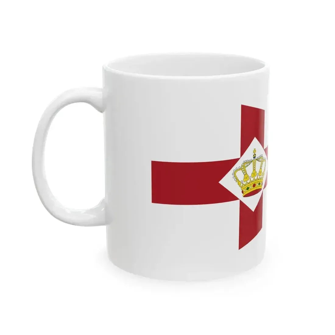 Burgee of KRZV De Maas (Netherlands) White Coffee Mug - Go Mug Yourself