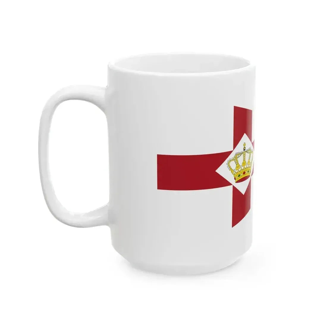 Burgee of KRZV De Maas (Netherlands) White Coffee Mug - Go Mug Yourself