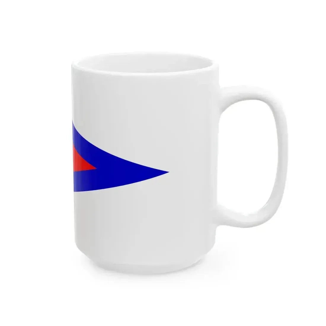 Burgee of Lake Hopatcong YC (United States) White Coffee Mug - Go Mug Yourself