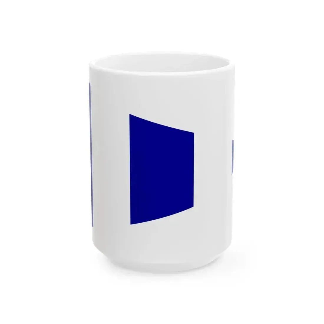 Burgee of Larchmont YC (United States) White Coffee Mug 15oz - Go Mug Yourself