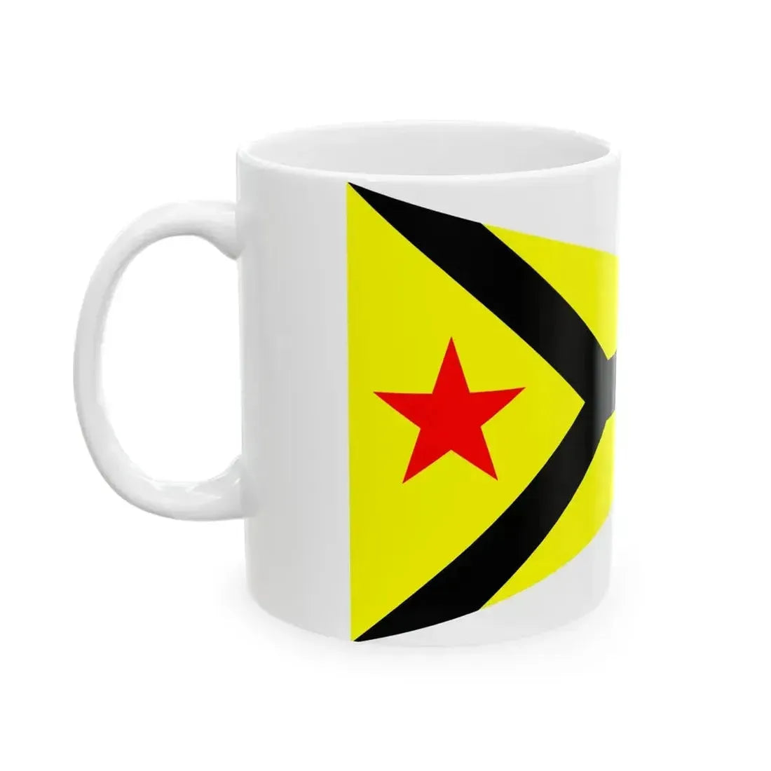 Burgee of Long Beach YC (United States) White Coffee Mug - Go Mug Yourself