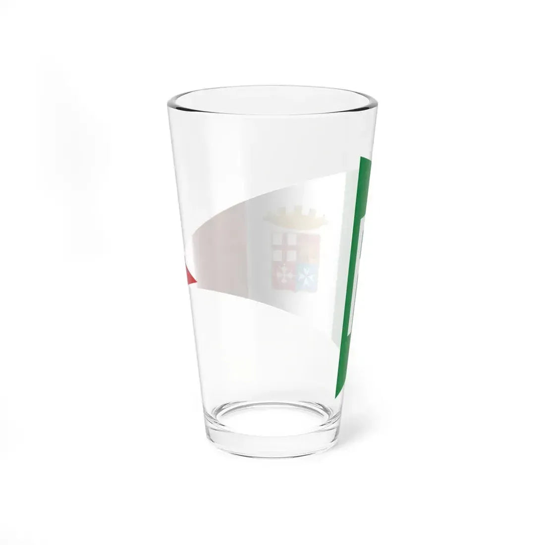 Burgee of mail ships of Italy (Italy) Pint Glass 16oz - Go Mug Yourself