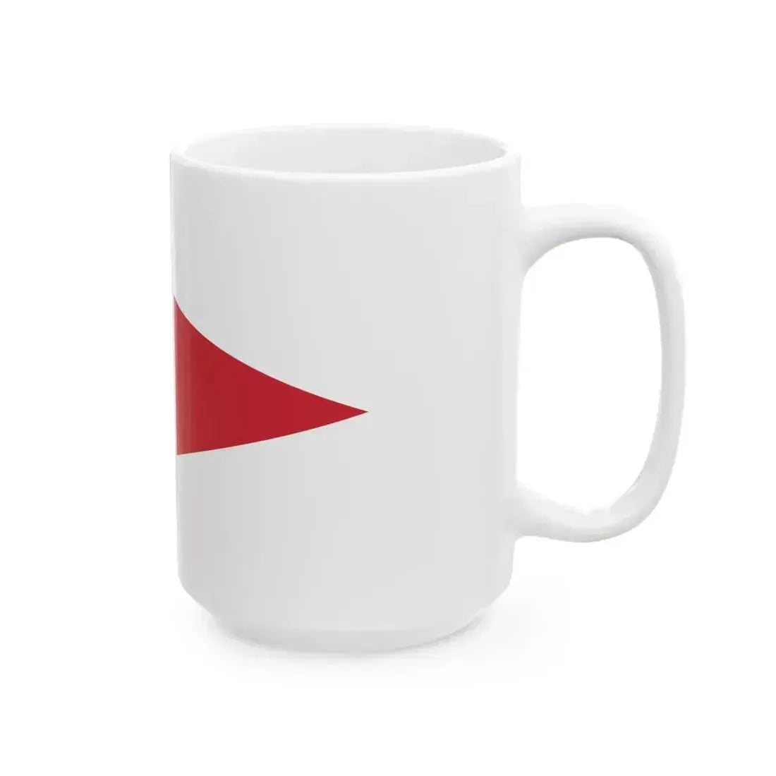 Burgee of mail ships of the Regia Marina (Italy) White Coffee Mug - Go Mug Yourself