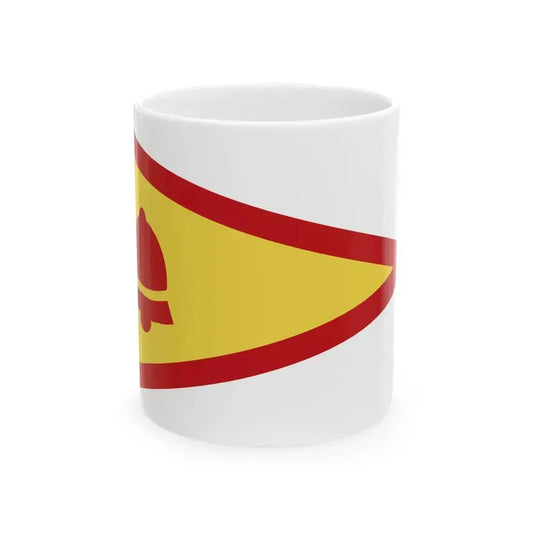 Burgee of Mission Bay YC (United States) White Coffee Mug 11oz - Go Mug Yourself