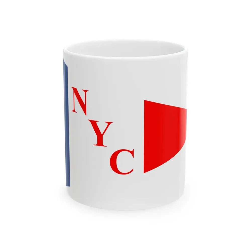 Burgee of Nassau YC (Bahamas) White Coffee Mug 11oz - Go Mug Yourself
