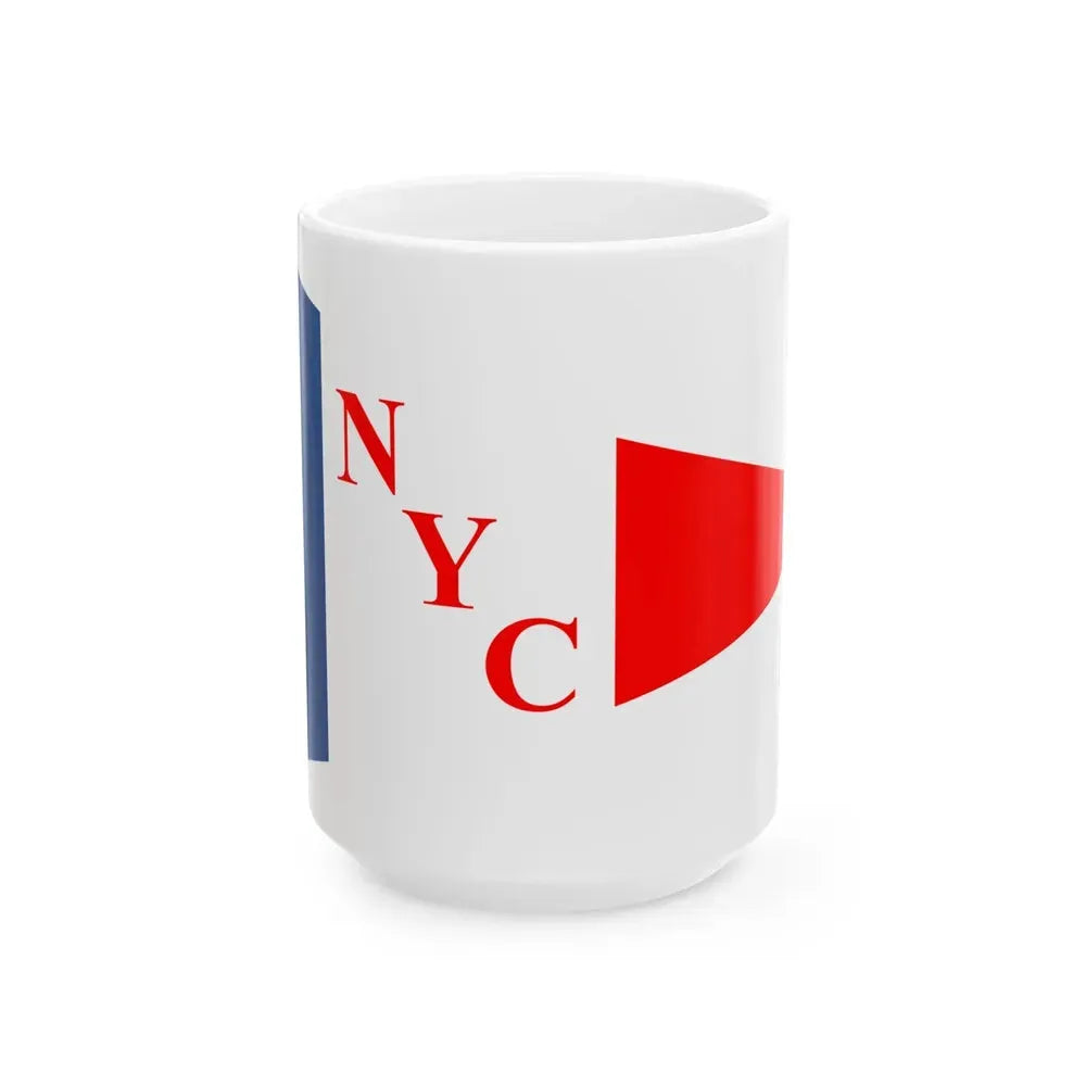 Burgee of Nassau YC (Bahamas) White Coffee Mug 15oz - Go Mug Yourself