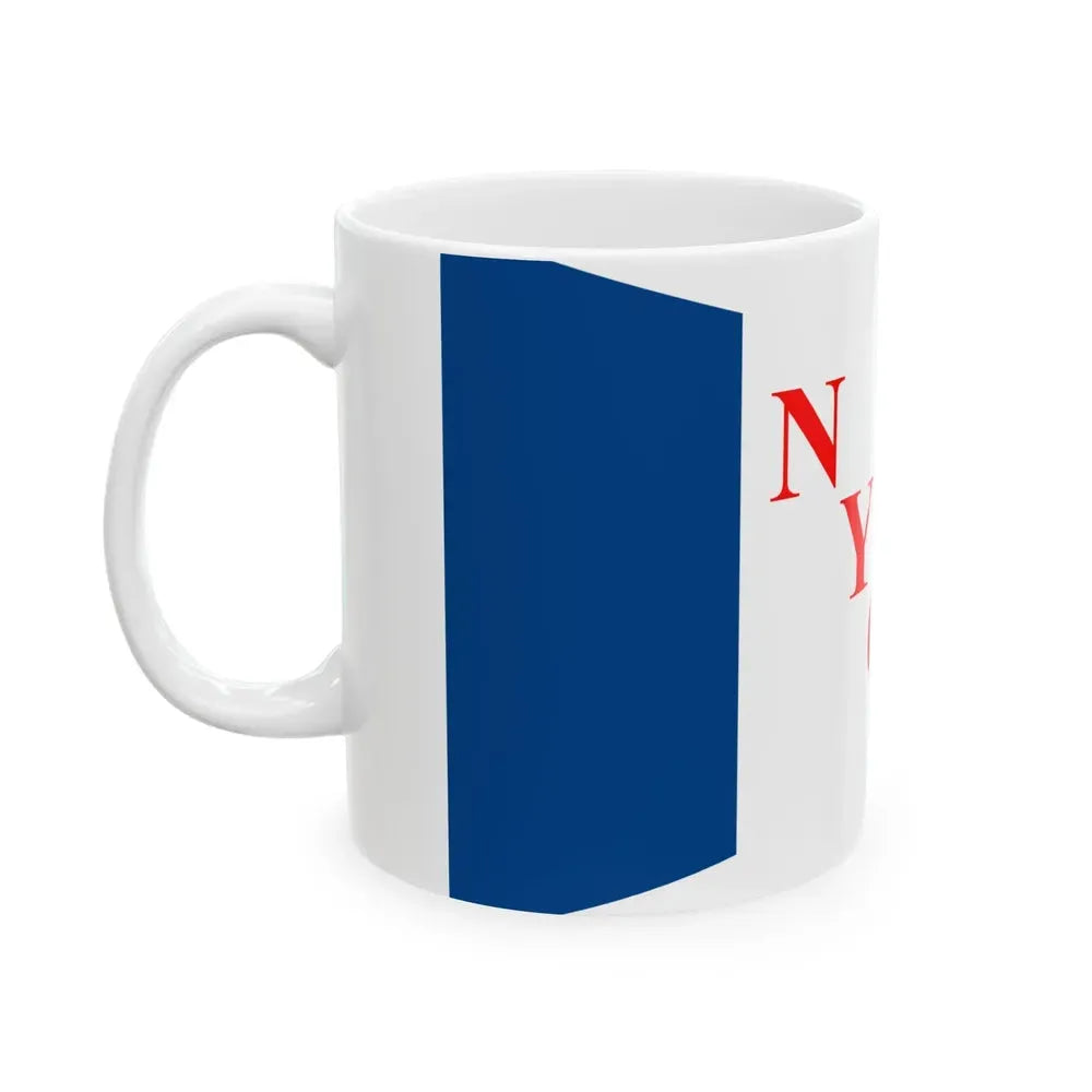 Burgee of Nassau YC (Bahamas) White Coffee Mug - Go Mug Yourself