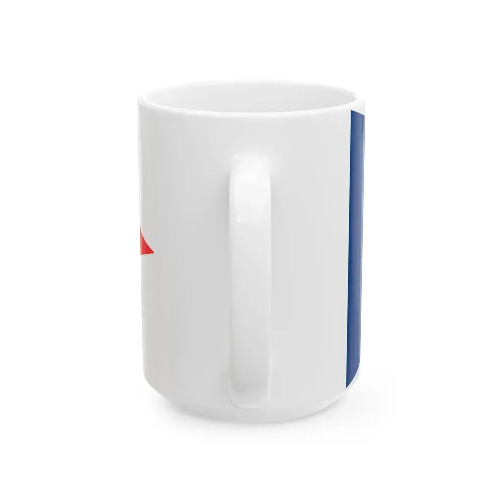 Burgee of Nassau YC (Bahamas) White Coffee Mug - Go Mug Yourself