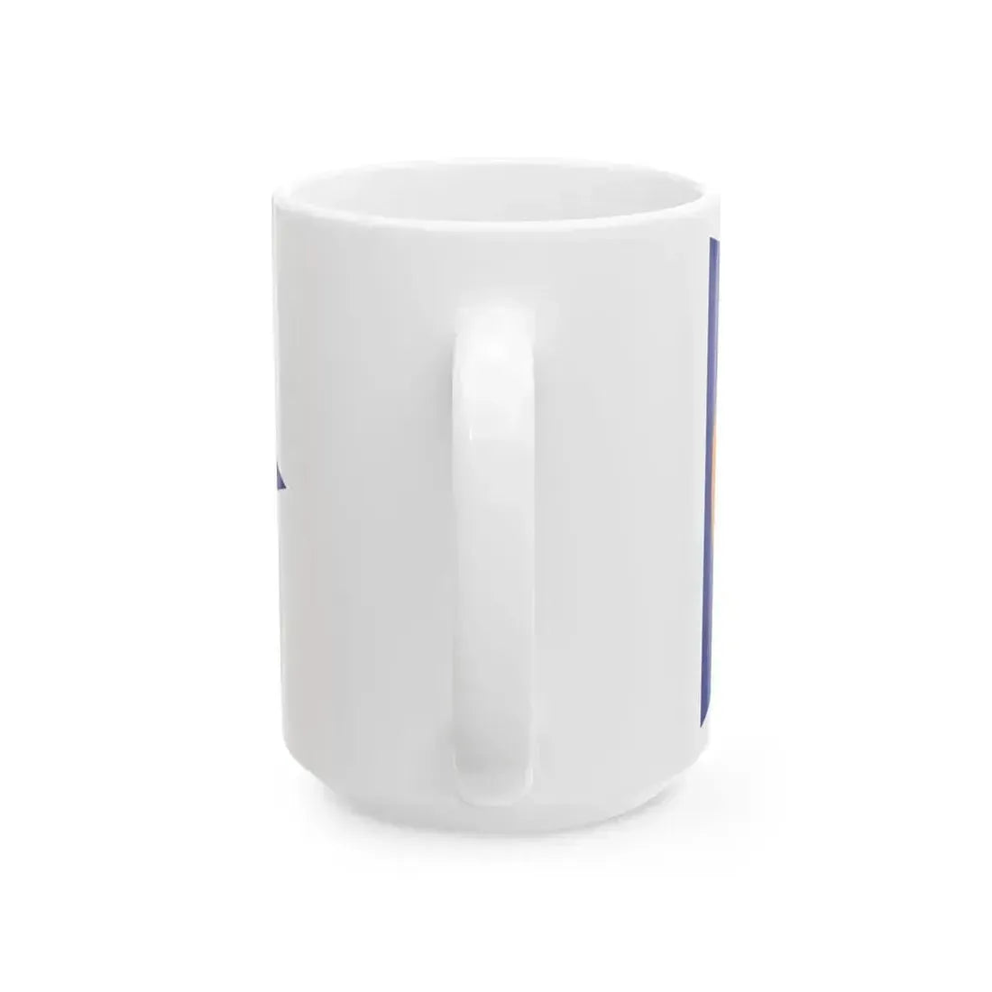 Burgee of Newport Harbor Yacht Club (United States) White Coffee Mug - Go Mug Yourself
