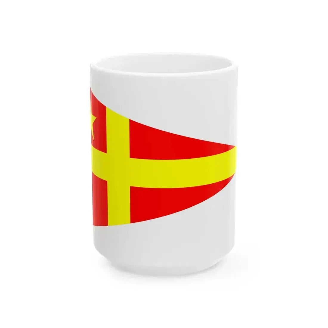 Burgee of Northern YC (Canada) White Coffee Mug 15oz - Go Mug Yourself