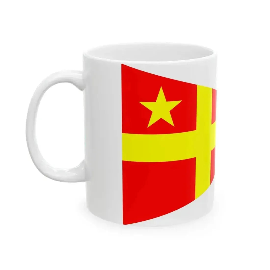 Burgee of Northern YC (Canada) White Coffee Mug - Go Mug Yourself