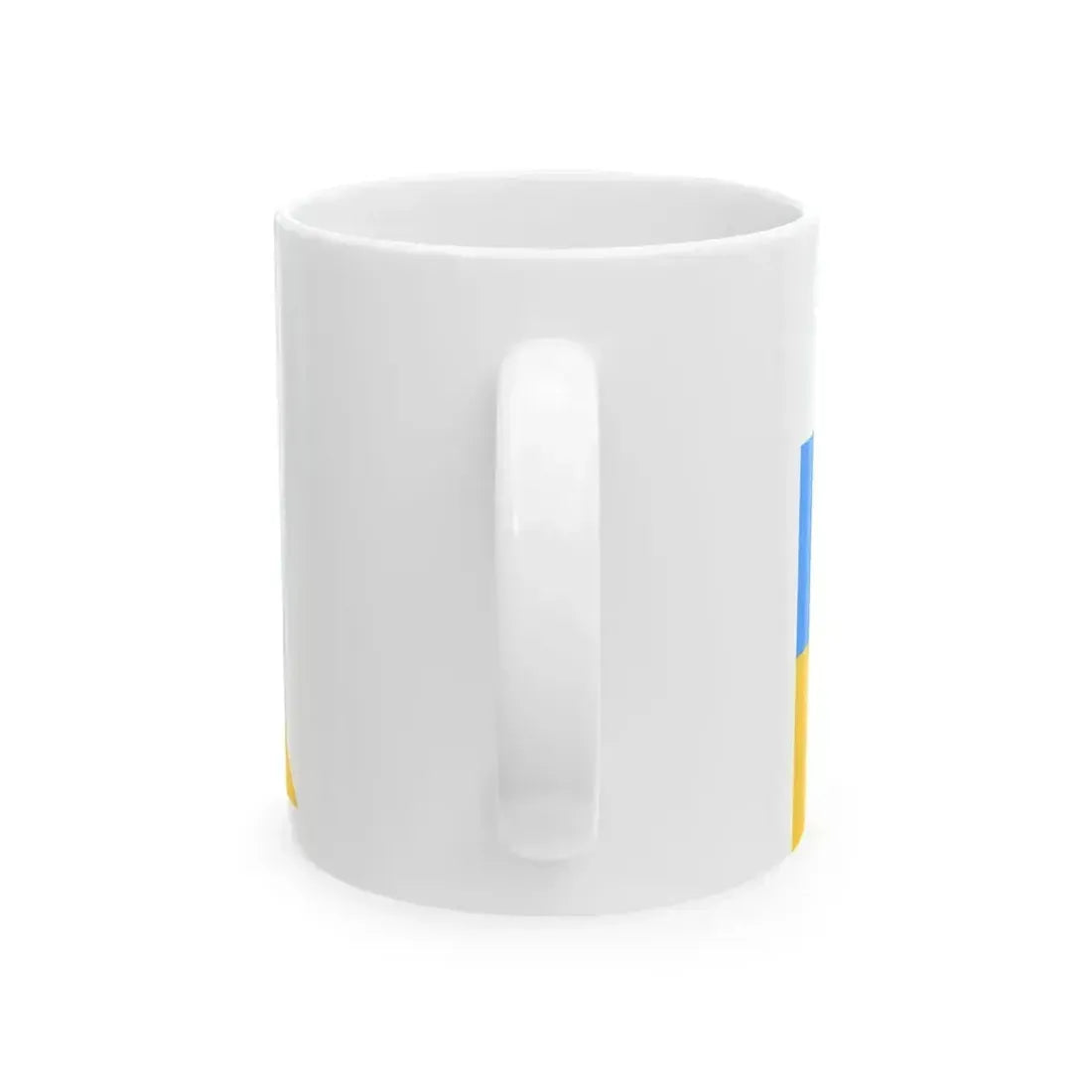 Burgee of Nylandska jaktklubben motorboats (Finland) White Coffee Mug - Go Mug Yourself