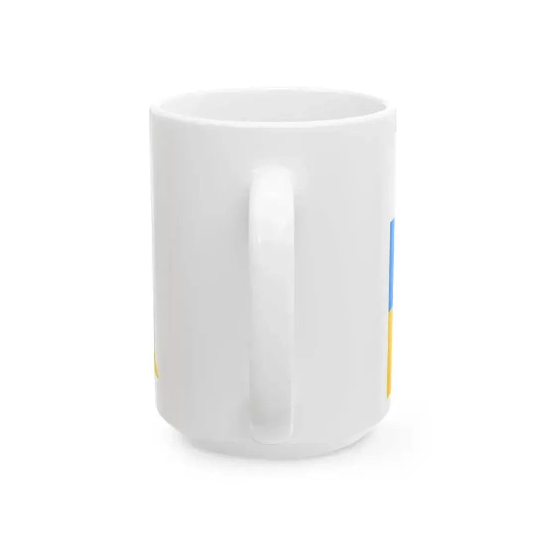Burgee of Nylandska jaktklubben motorboats (Finland) White Coffee Mug - Go Mug Yourself