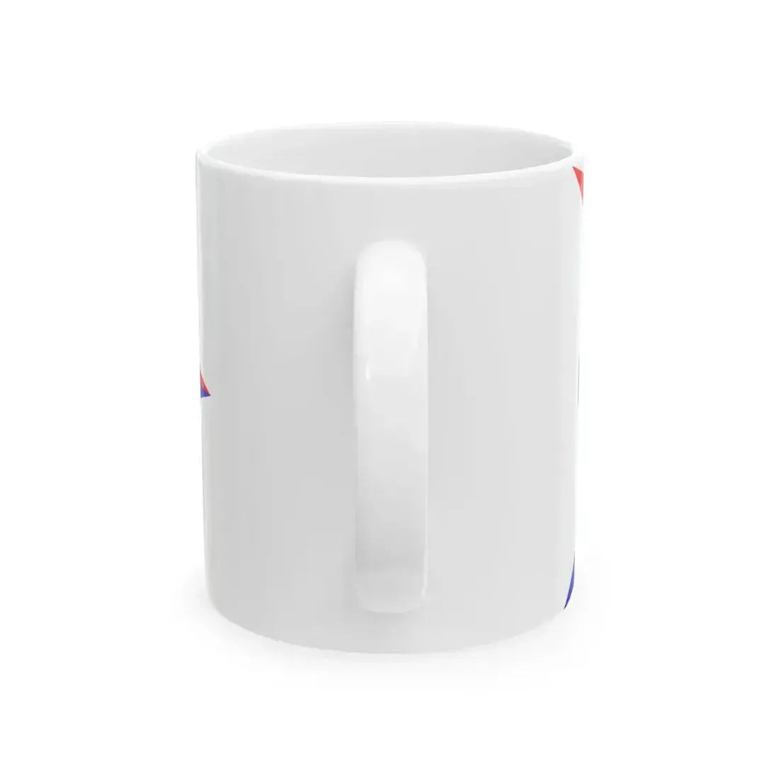 Burgee of Oakville Yacht Squadron (Canada) White Coffee Mug - Go Mug Yourself