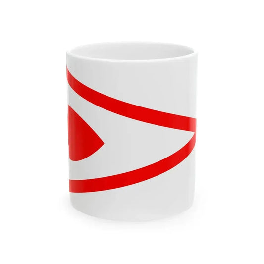 Burgee of Oklahoma City Boat Club (United States) White Coffee Mug 11oz - Go Mug Yourself