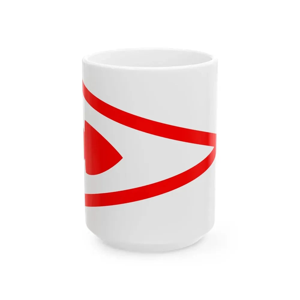 Burgee of Oklahoma City Boat Club (United States) White Coffee Mug 15oz - Go Mug Yourself