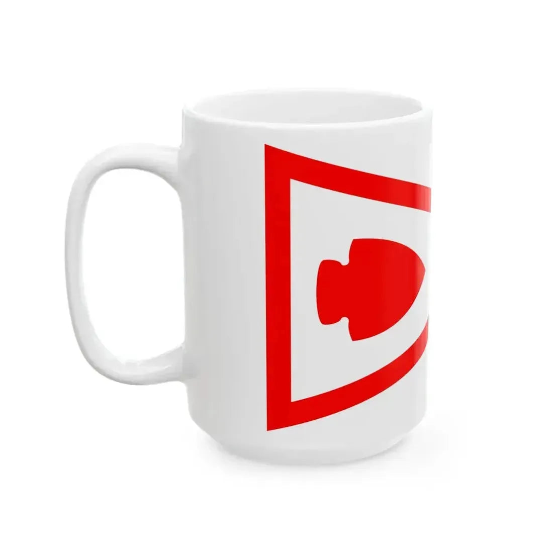 Burgee of Oklahoma City Boat Club (United States) White Coffee Mug - Go Mug Yourself