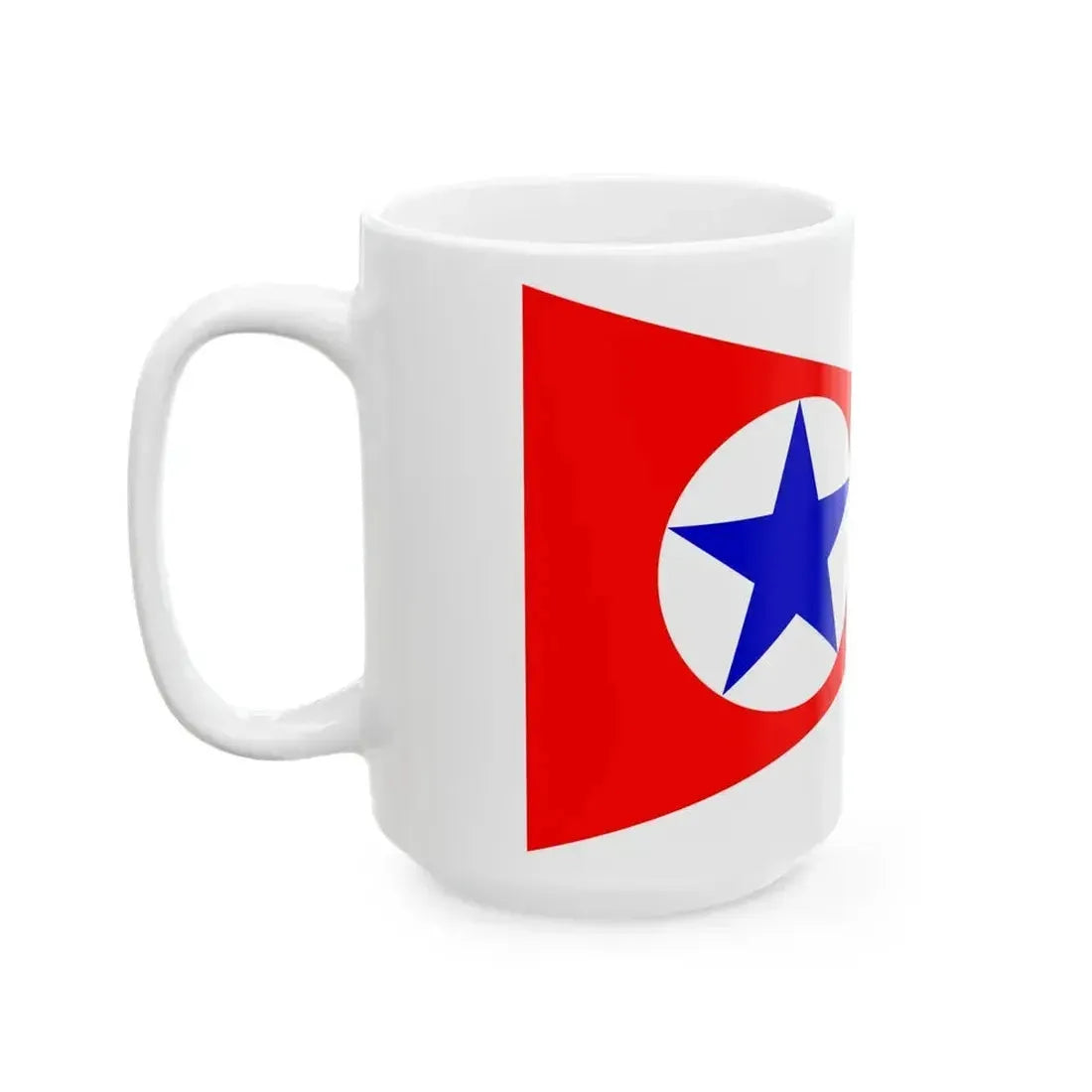 Burgee of Queen City YC (United States) White Coffee Mug - Go Mug Yourself