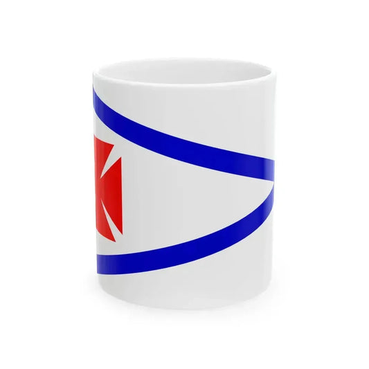 Burgee of Riverside YC (United States) White Coffee Mug 11oz - Go Mug Yourself