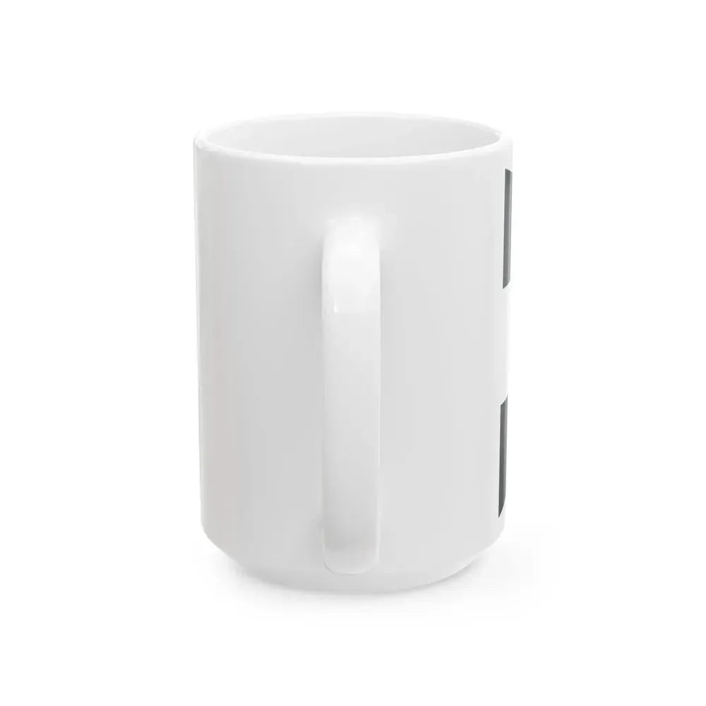 Burgee of Royal Belgian SC (Belgium) White Coffee Mug - Go Mug Yourself