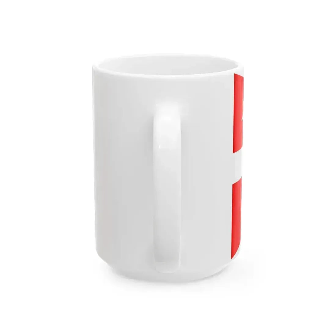 Burgee of Royal Melbourne Yacht Squadron (Australia) White Coffee Mug - Go Mug Yourself