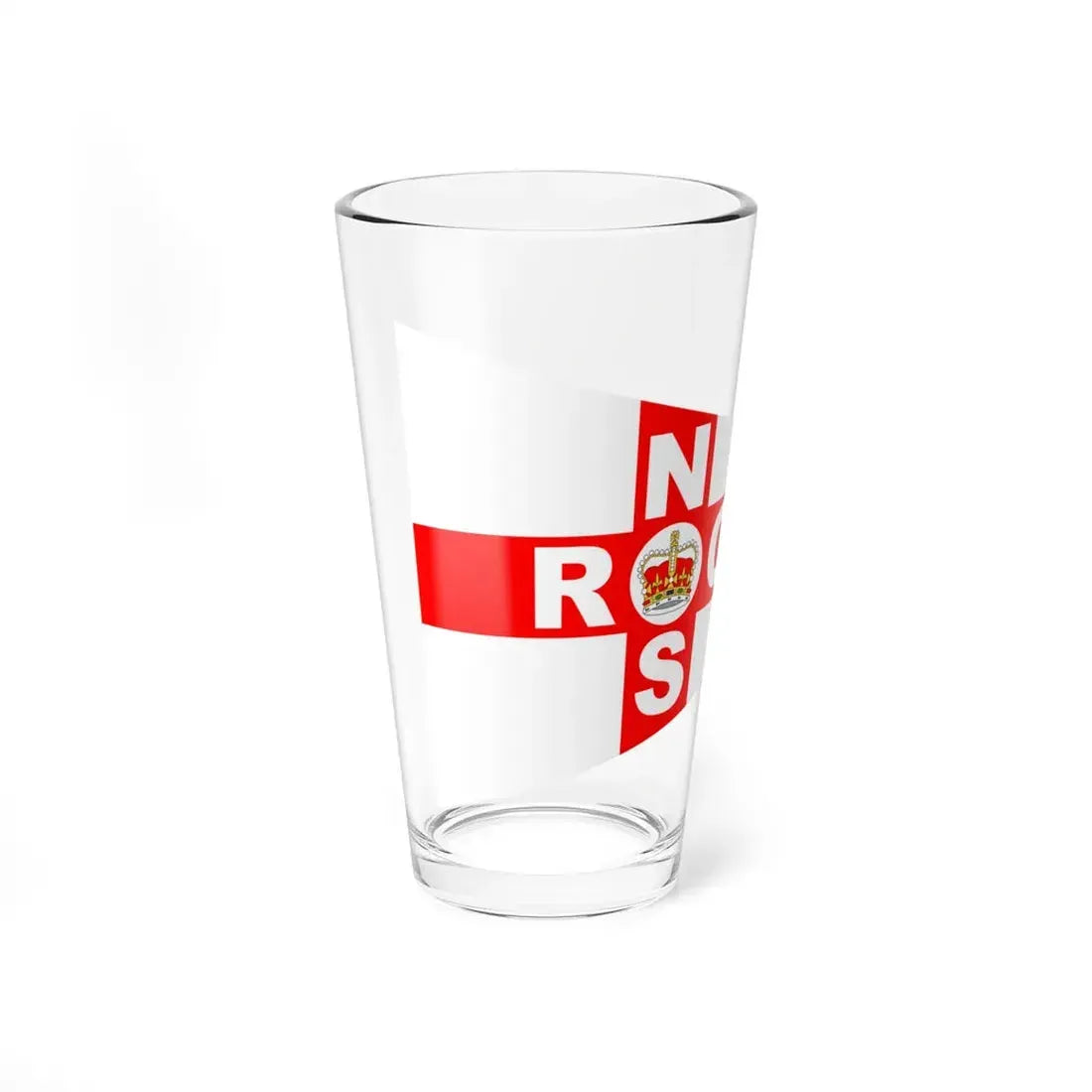 Burgee of Royal Nassau Sailing Club (Bahamas) Pint Glass 16oz - Go Mug Yourself