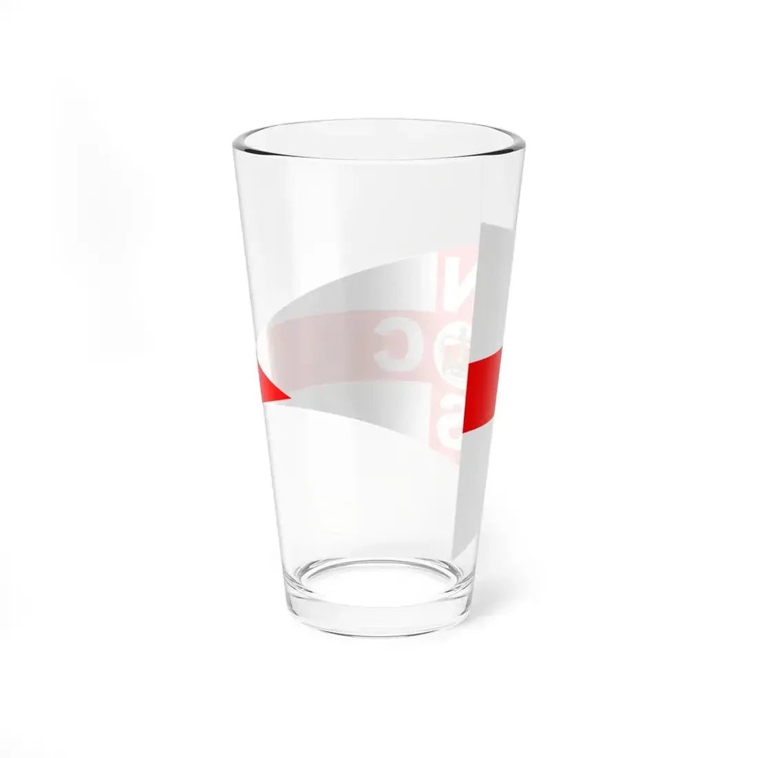 Burgee of Royal Nassau Sailing Club (Bahamas) Pint Glass 16oz - Go Mug Yourself