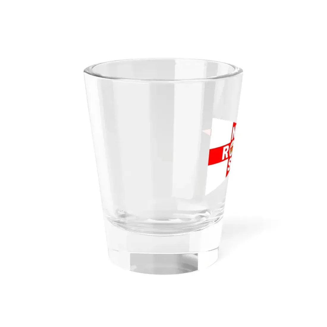 Burgee of Royal Nassau Sailing Club (Bahamas) Shot Glass 1.5oz - Go Mug Yourself
