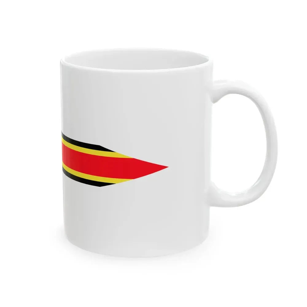 Burgee of Royal North Sea YC (Belgium) White Coffee Mug - Go Mug Yourself