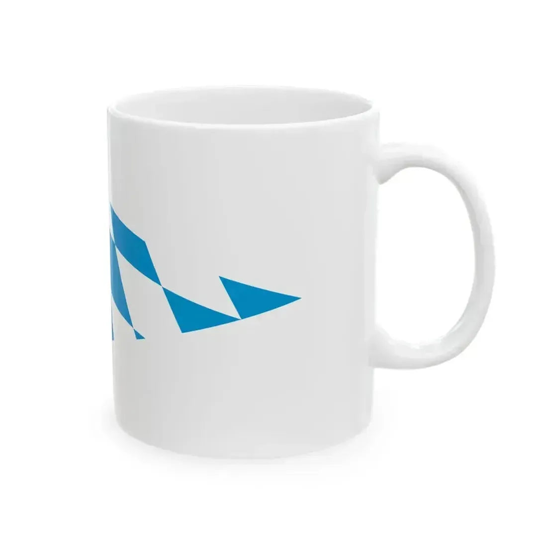 Burgee of Segler-Gemeinschaft Utting (Germany) White Coffee Mug - Go Mug Yourself