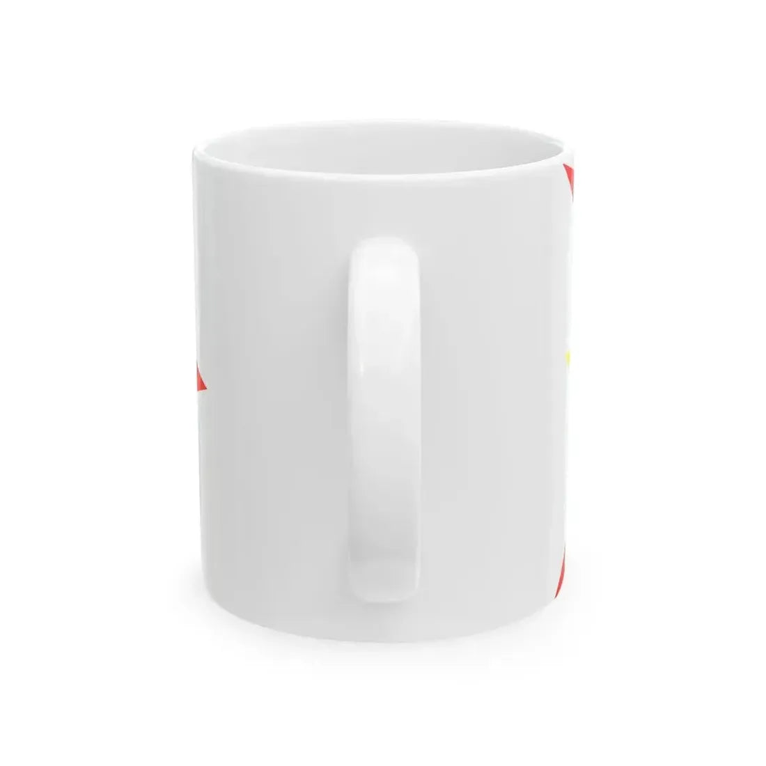 Burgee of Skovshoved Sejlklub (Denmark) White Coffee Mug - Go Mug Yourself